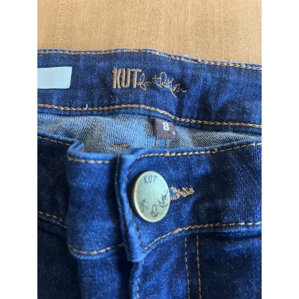 KUT from the Kloth‎ Diana Skinny Jeans Women's Sz 8 Dark Wash Stretch Denim